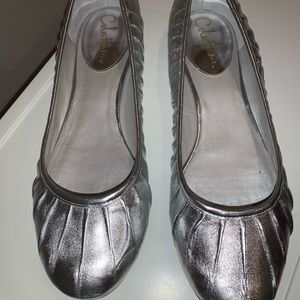 Cole Haan Air Bailey Ballet II Argento Silver Flat